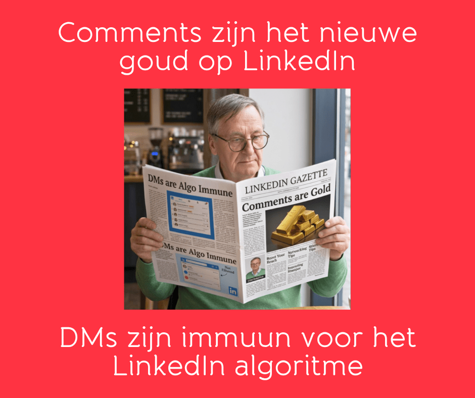 💬 Comments zijn het nieuwe goud op LinkedIn