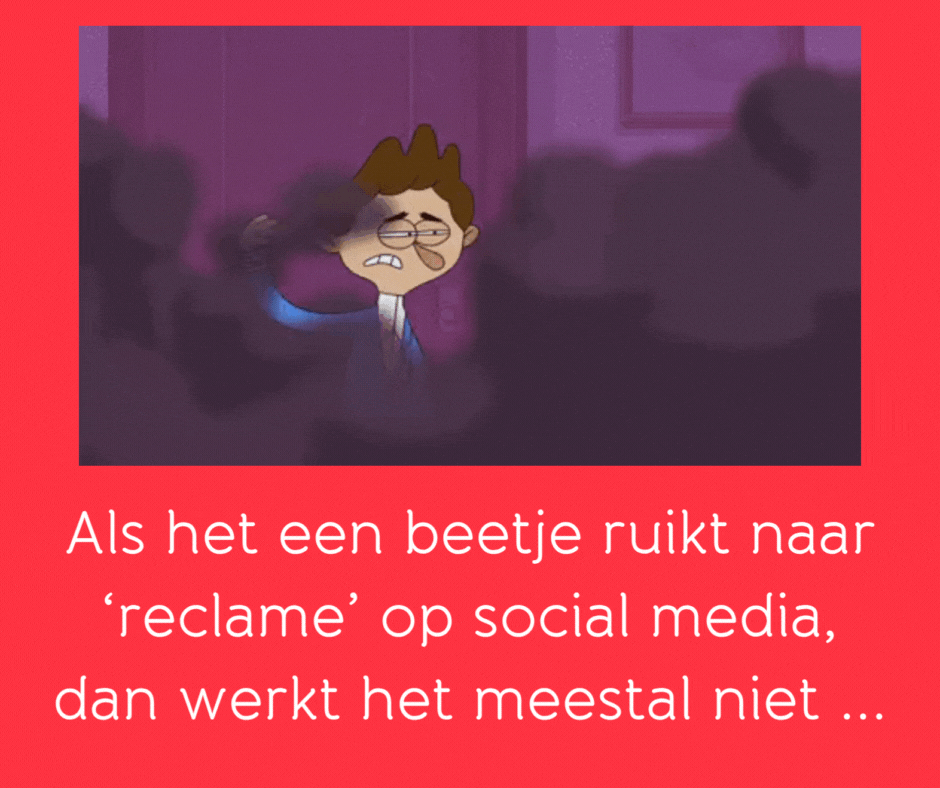 Je post regelmatig maar ziet weinig interactie